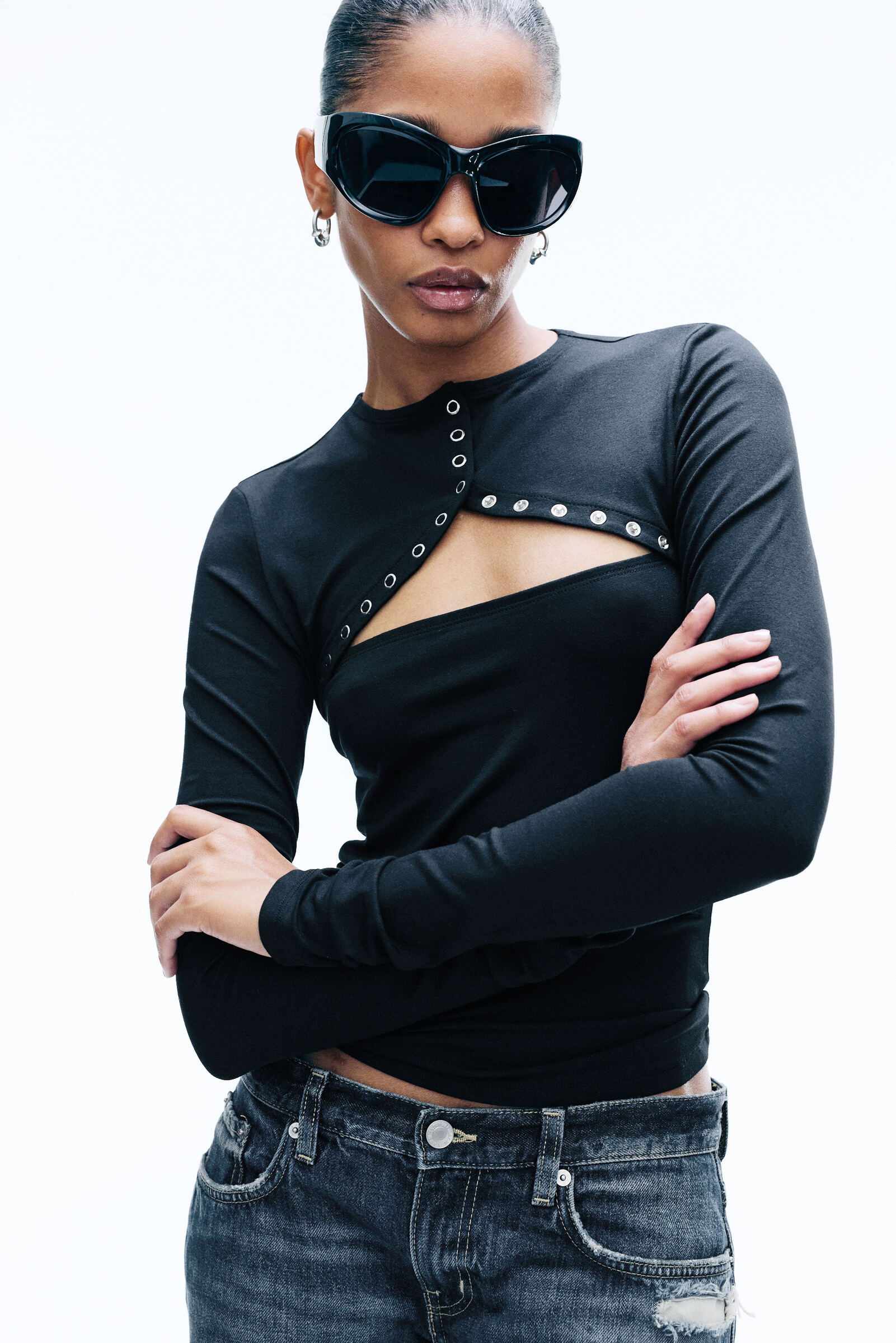 Snap Button Bolero