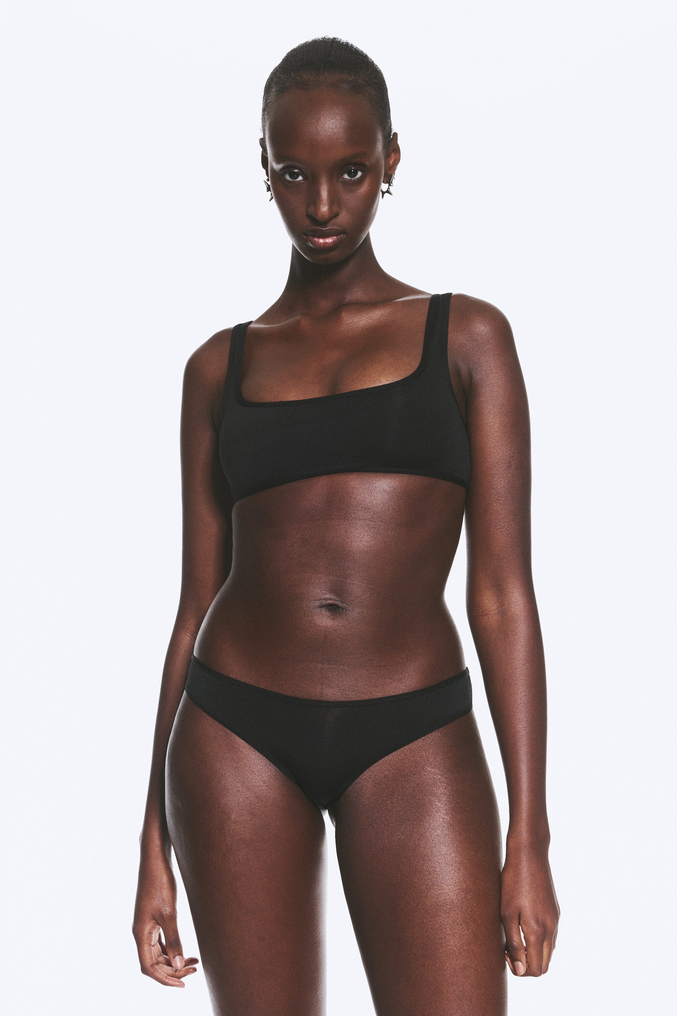 Schwarz - 3er-Pack Micro-Tangas Soul - 1