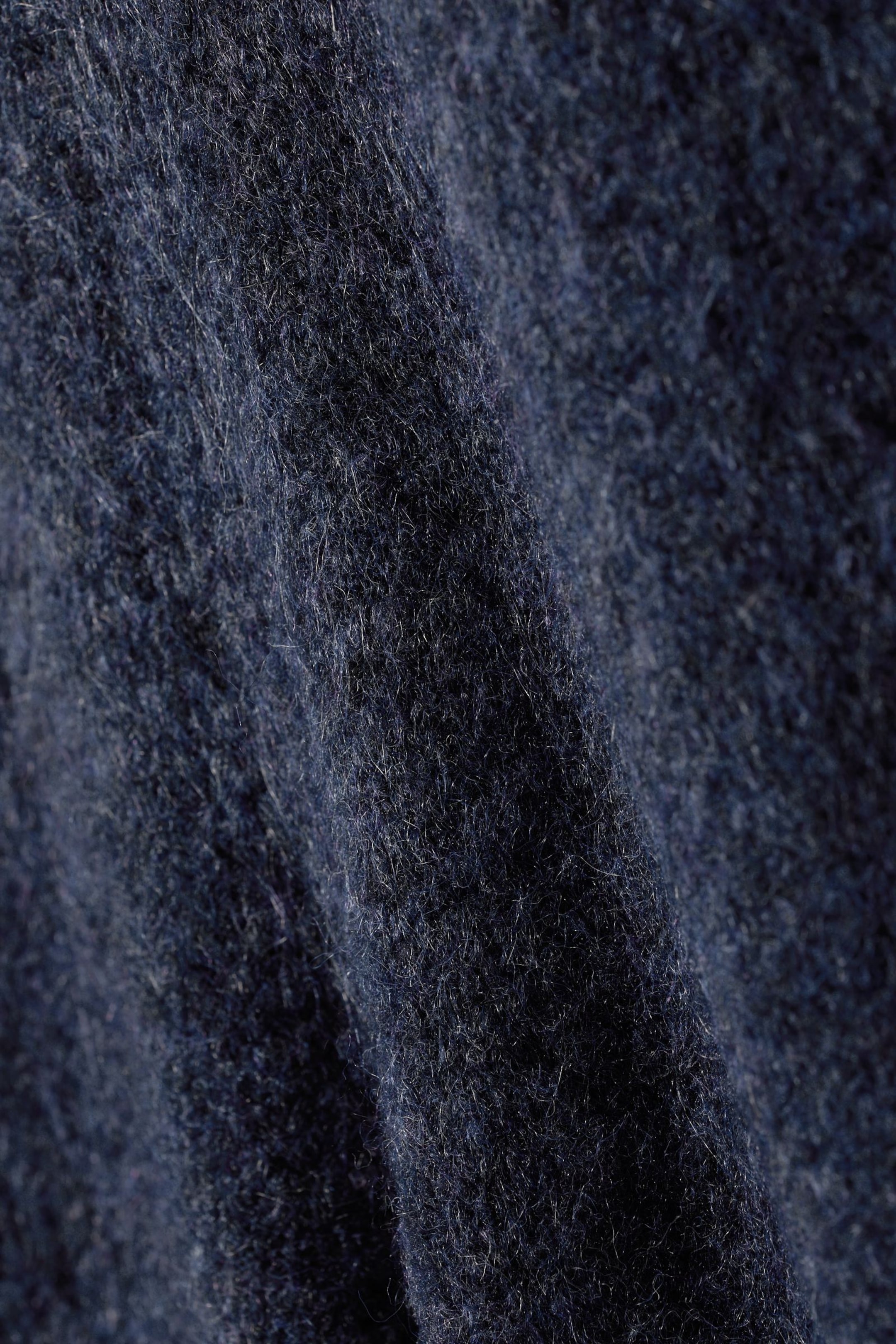 Navy blue - Amba Knitted Joggers - 1