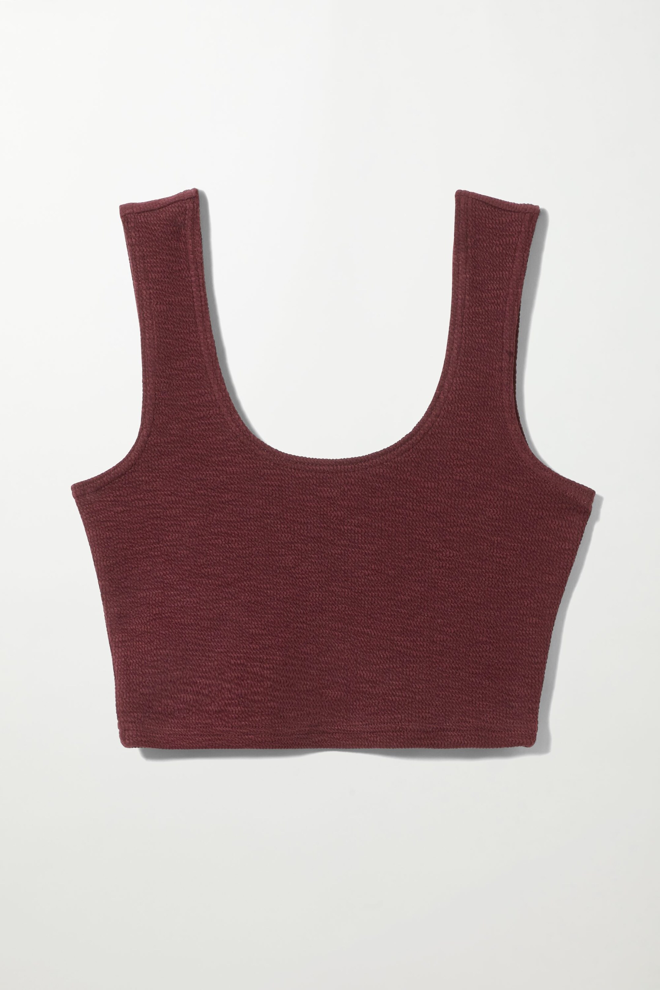 Burgundy - Elina Tank Top - 0