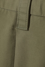 Khaki - Oversized Chinos aus Baumwoll-Twill mit Bundfalten - 6