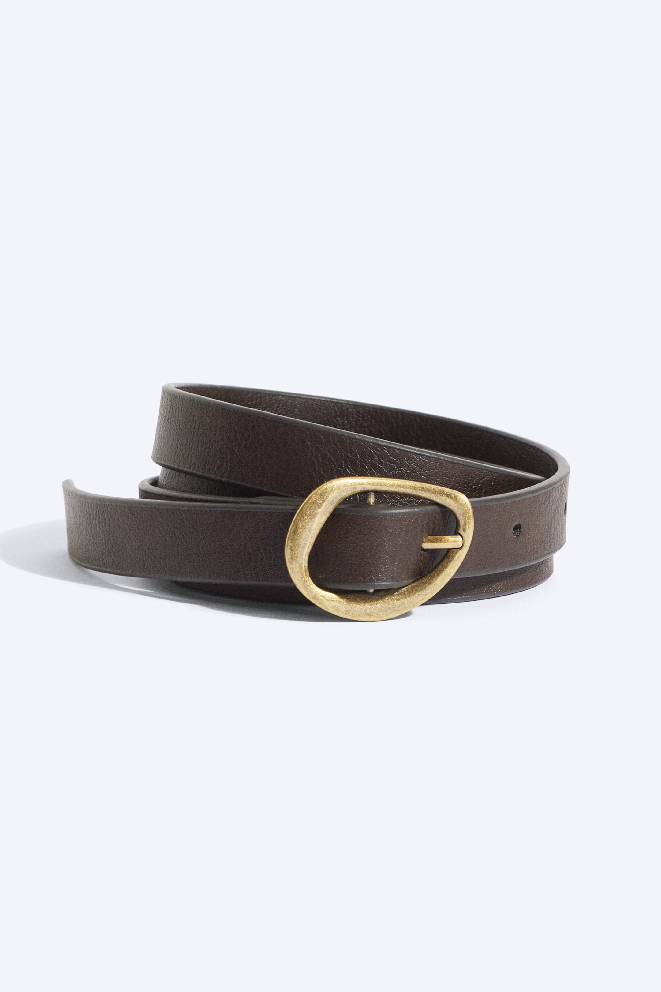 Dunkelbraun - Thin belt - 0
