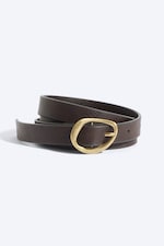 Dunkelbraun - Thin belt - 0