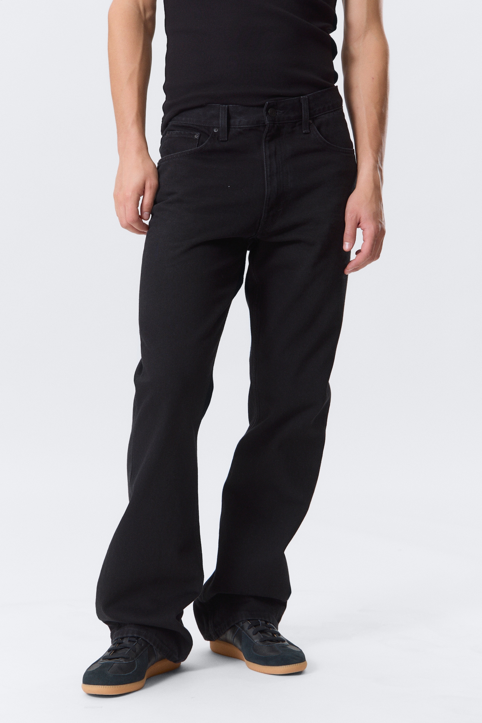 Mercury Relaxed Bootcut Leg Jeans - Black Rinse – Zwart/Second Blue - Medium Blue/Lake Blue - Medium Blue/Blue Stream - Light Blue - 10