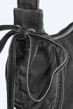 Dunkelgrau - Kleine Crossbody-Bag mit geschwungener Form - 3
