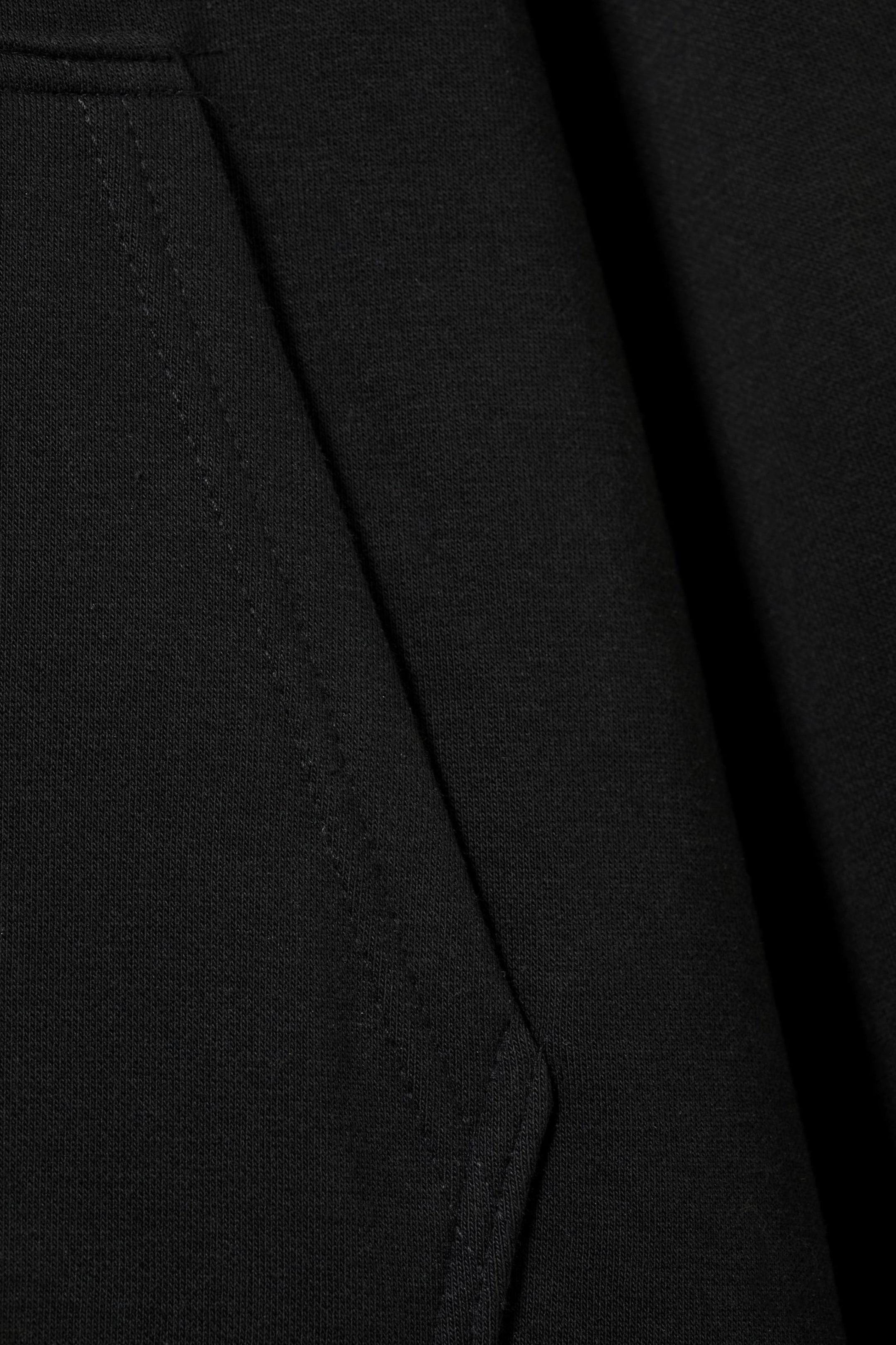 Zwart - Oversized capuchonsweater - 1