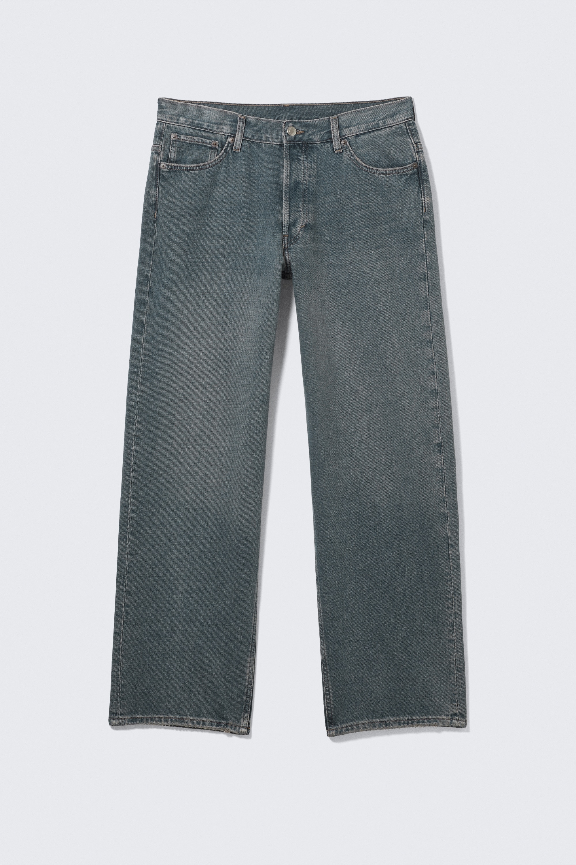 Sphere Low Rise Loose Straight Leg Jeans - Blue One - Dark Blue/Baltic Blue - Dark Blue/Aeon Blue - Light Blue/Black Rinse - Black/Cyan Dust - Medium Blue/Blue Layer