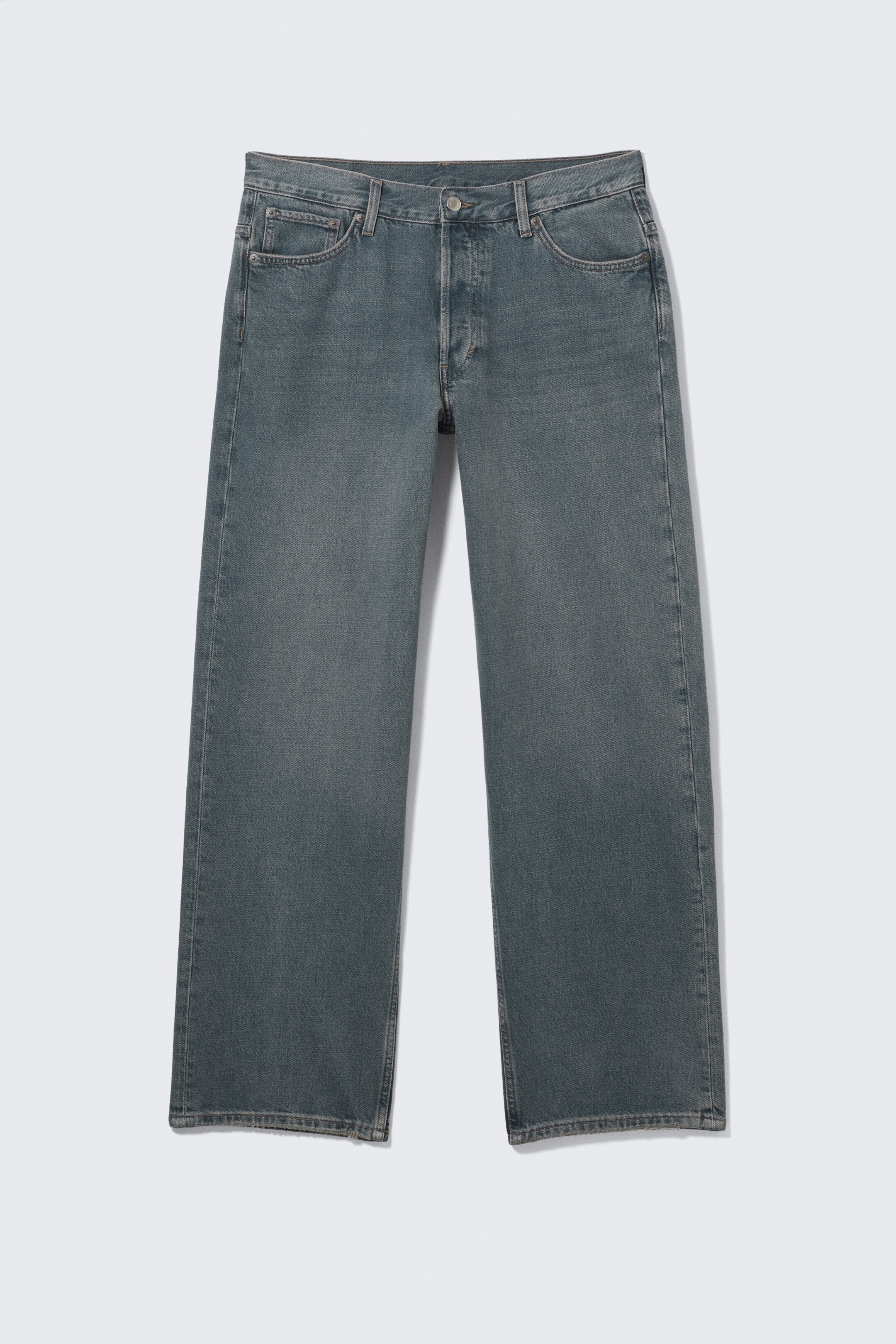 Visualizza immagine più grande: Jeans Sphere a vita bassa con straight leg e loose - Blue One - Blu scuro - UOMO | H&M IT 6