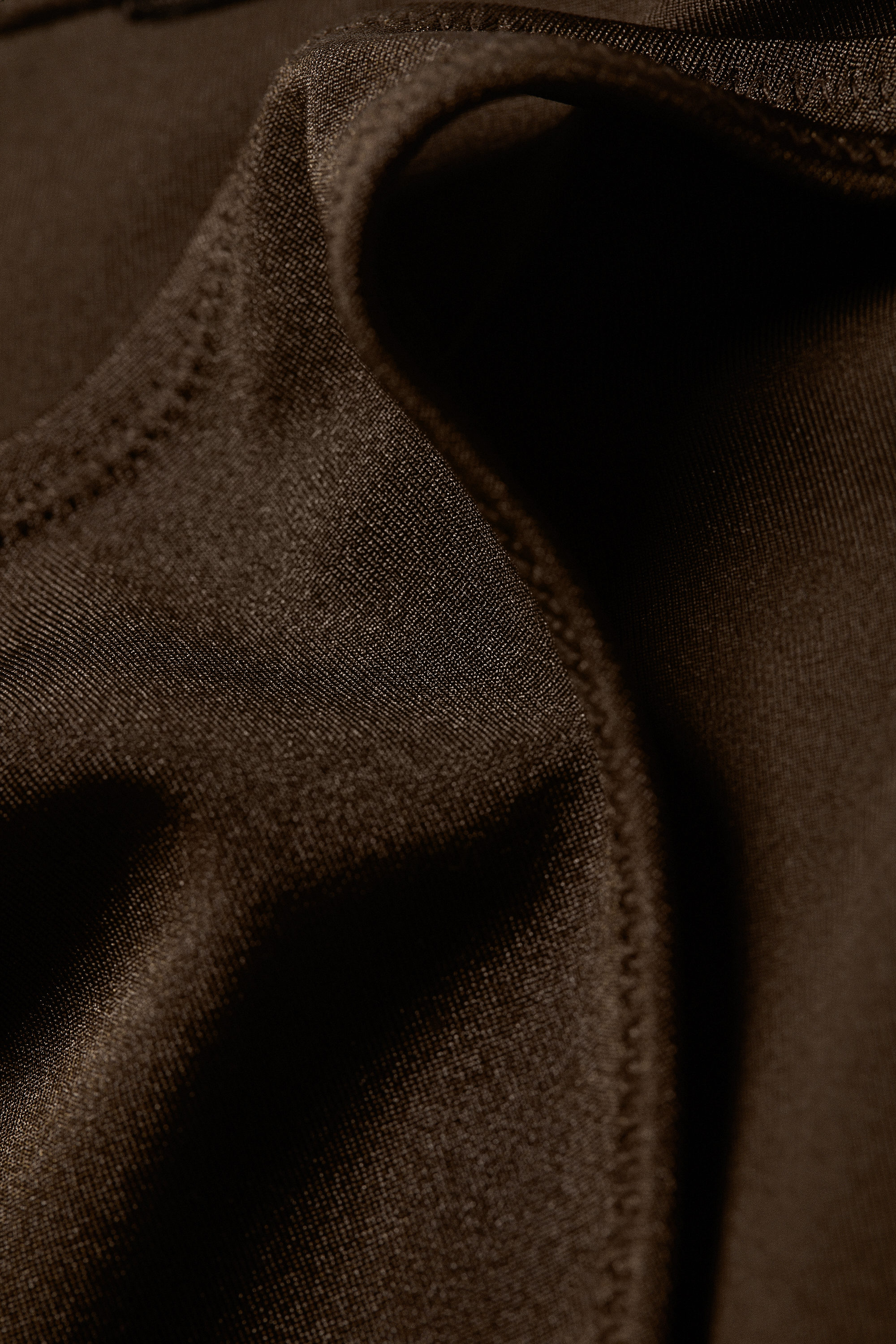 Marron foncé - Bas de bikini brésilien tanga - 4