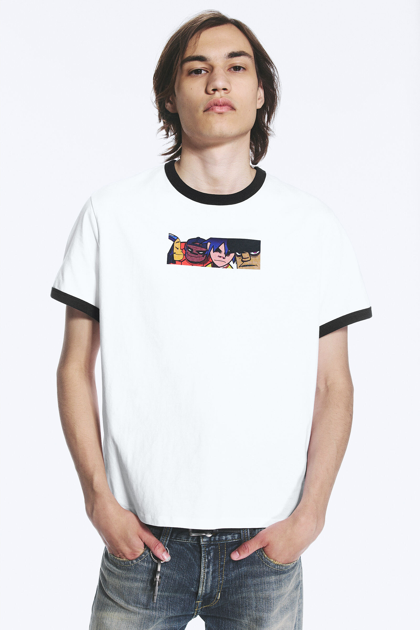 Gorillaz ringer tee