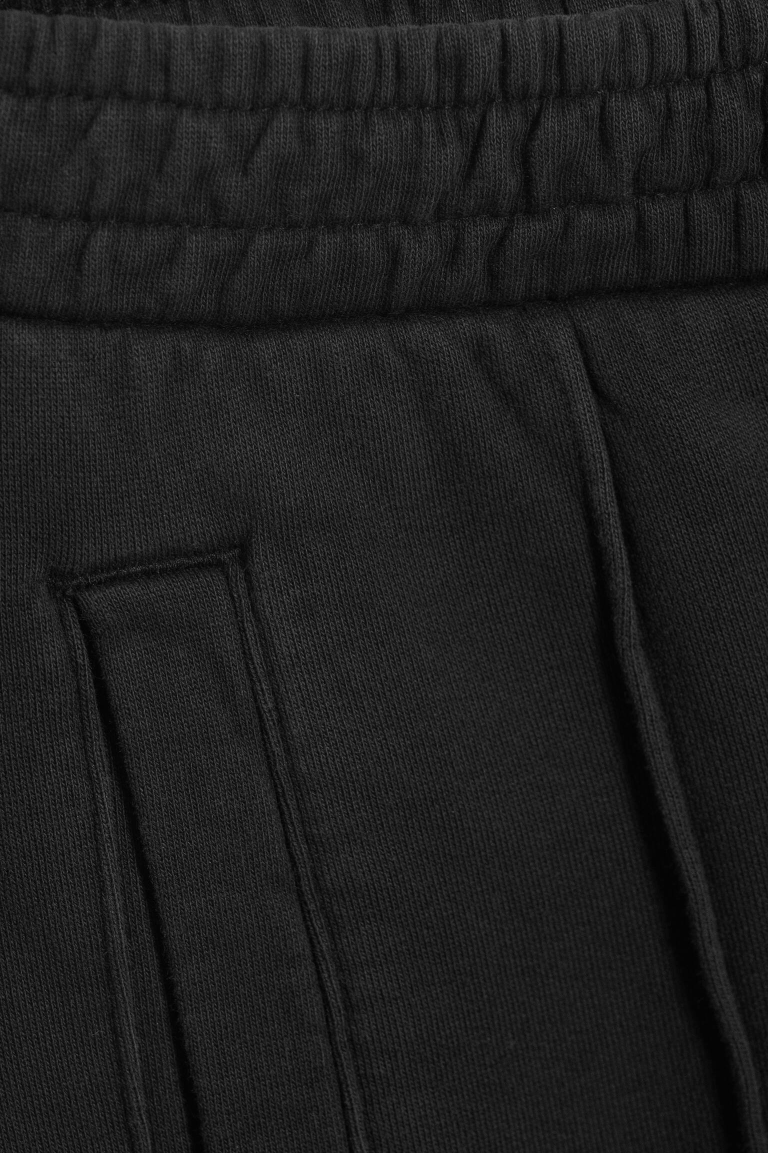Pantalon de jogging ample à pli avant - Noir délavé - 6