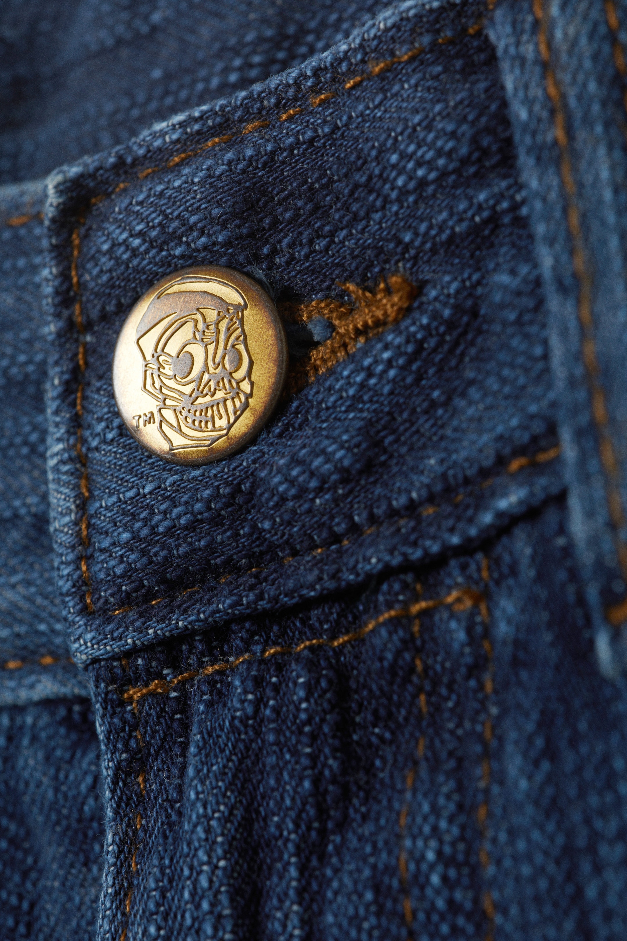 Blue Web - Medium Blue - Rad Super Regular Waist Loose Wide Jeans - 5