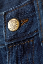 Blue Web - Medium Blue - Rad Super Regular Waist Loose Wide Jeans - 5