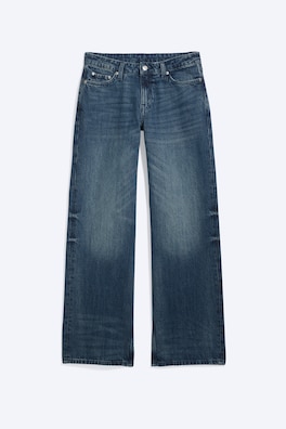 Ample Low Waist Loose Wide Jeans