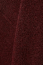 Dark Red Melange - Relaxed Knitted Sweater - 5