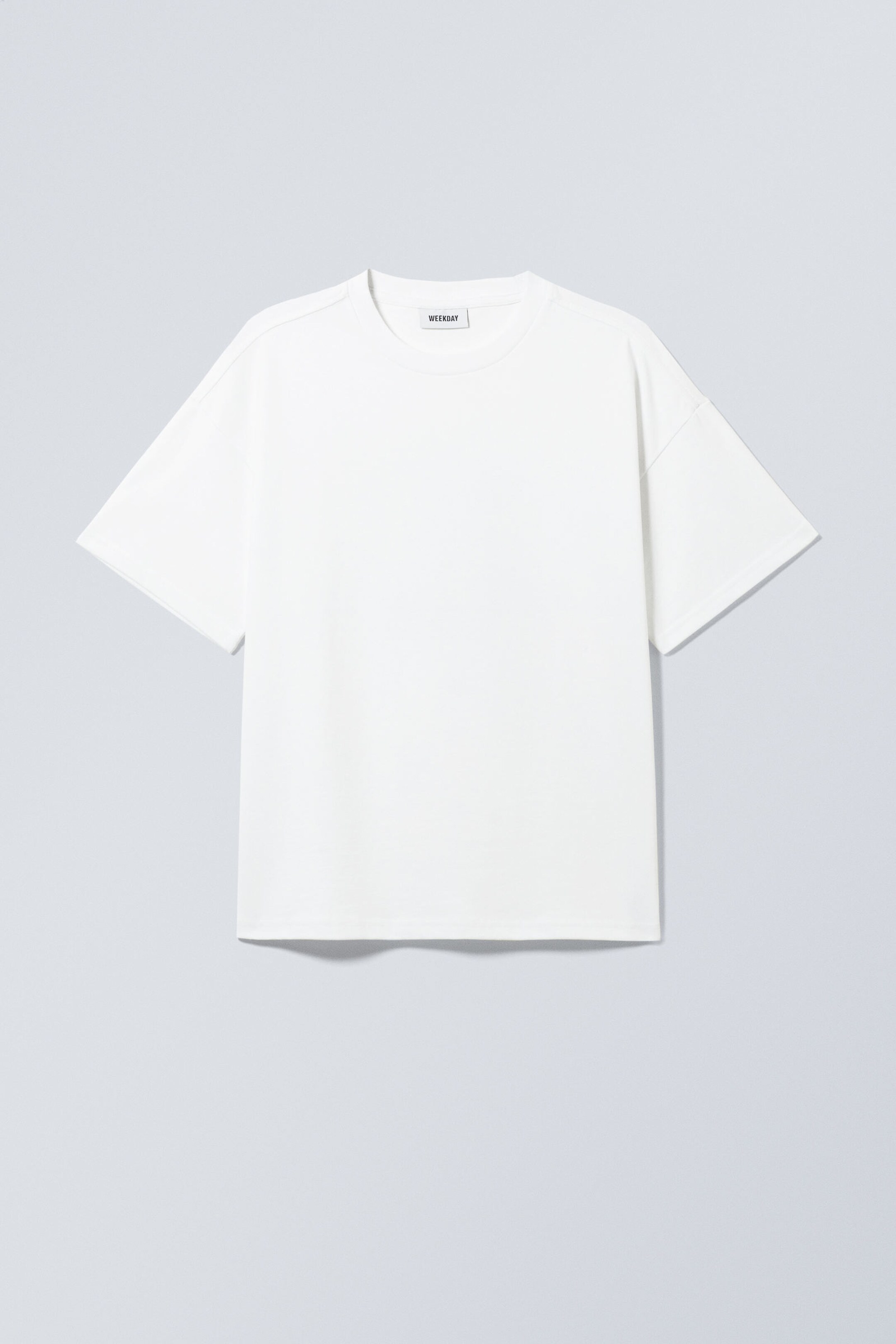 White - Green Symbol - Great Boxy Printed Graphic Tee - 0