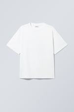 White - Green Symbol - Great Boxy Printed Graphic Tee - 0