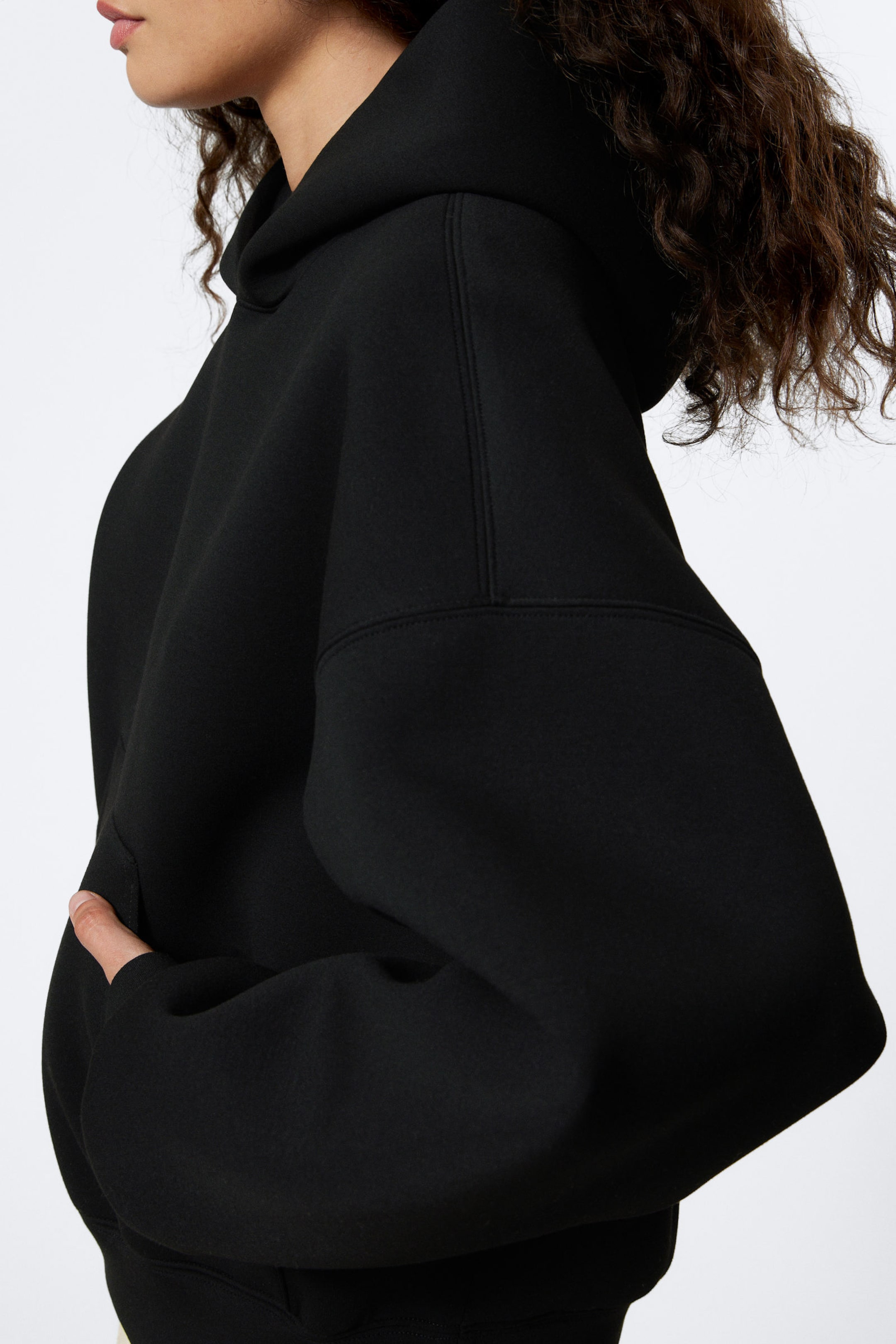 Schwarz - Scuba-Hoodie mit Oversize-Passform - 2