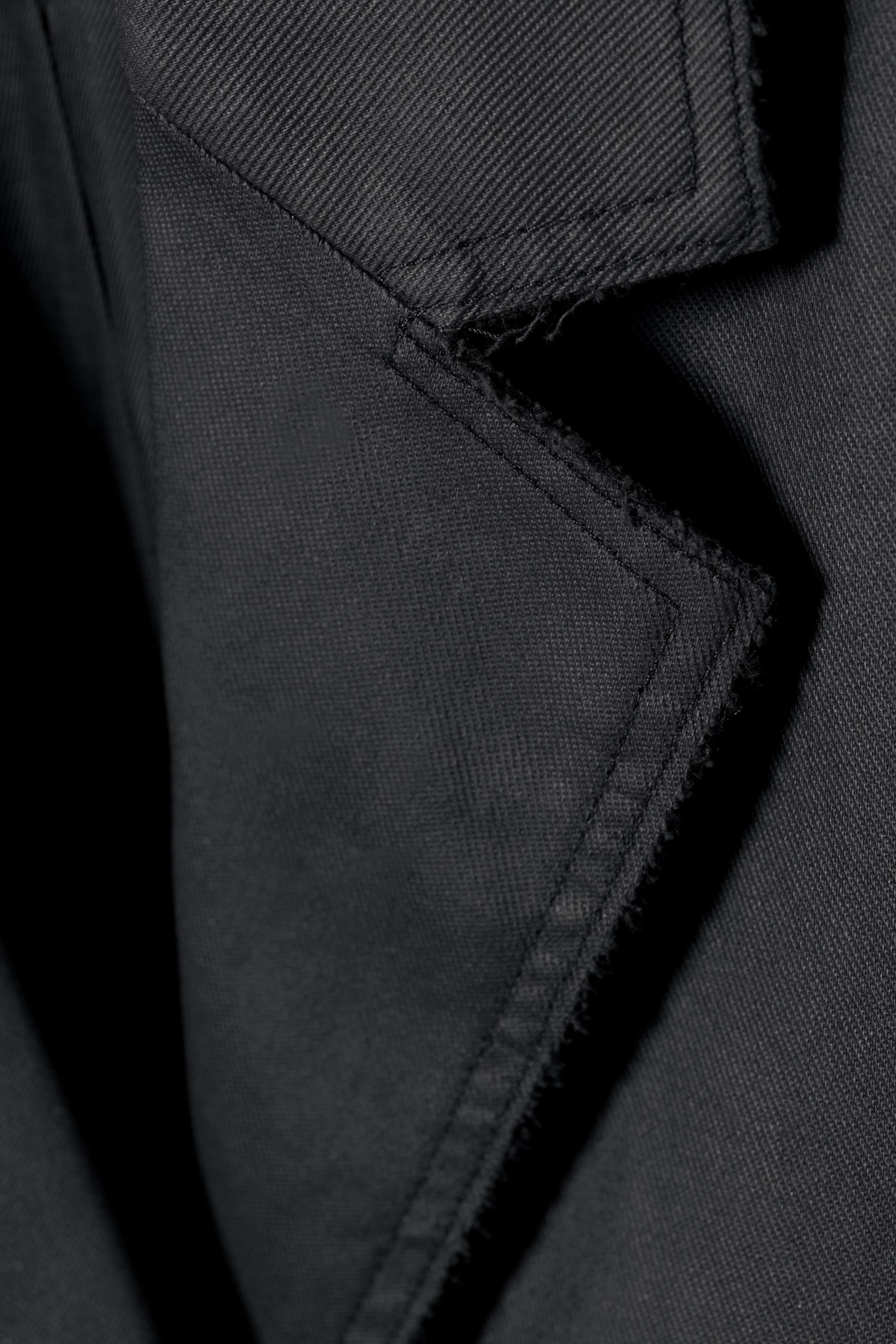 Coated Black - Cassius Coated Coat - 2