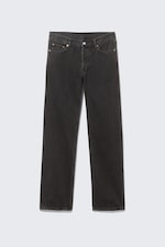 Tuned Black - Schwarz - Klean Mid Waist Regular Straight Leg Jeans - 5