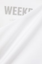 Weiß - Asymmetrisches One-Shoulder-Bikinioberteil - 2