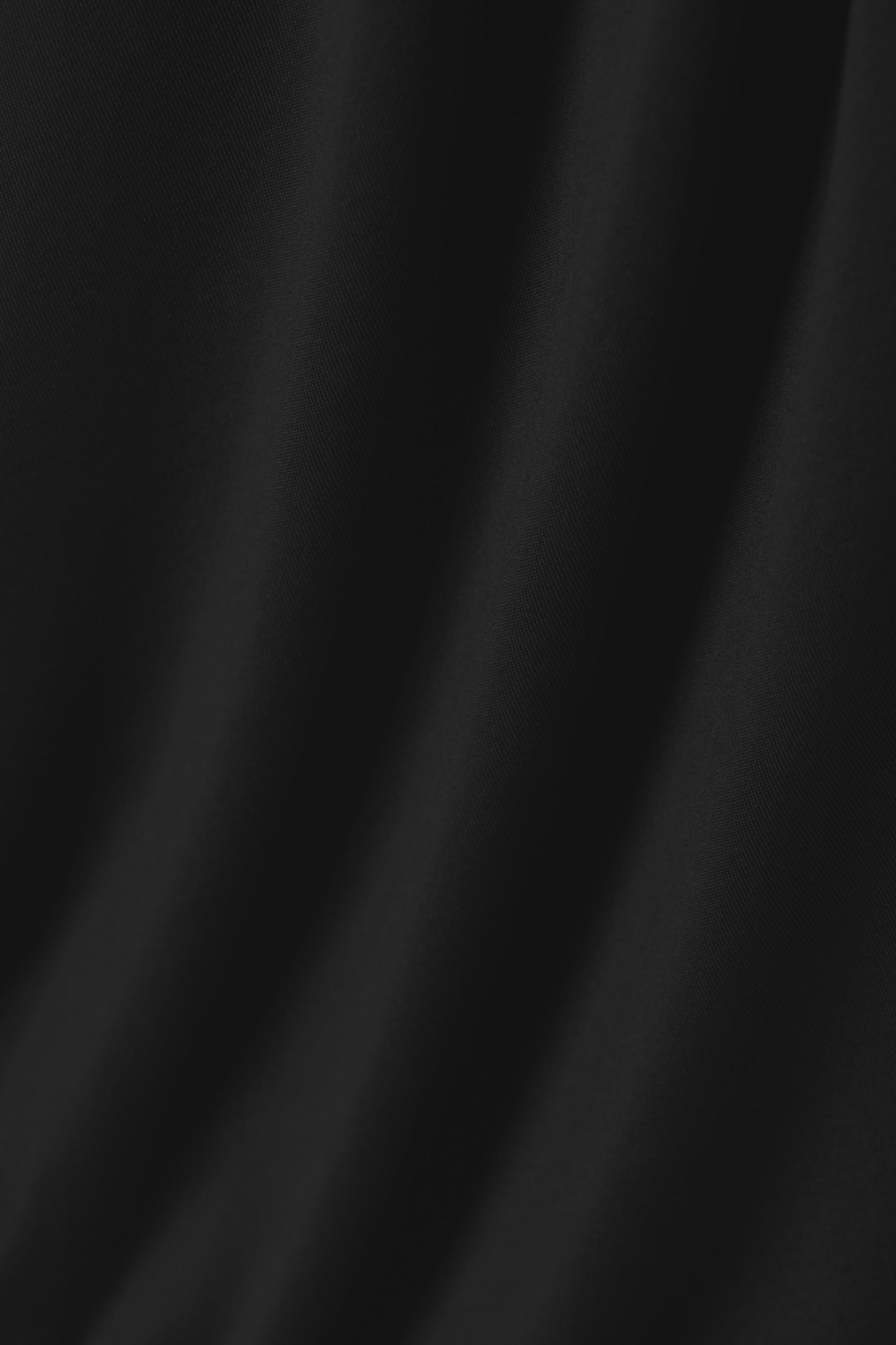 Dunkelrot - Ärmelloses, gerafftes One-Shoulder-Top - 2