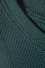 Teal - Easy Cropped Tank Top - 1