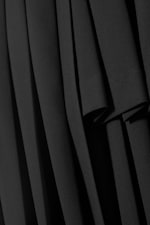 Black - Skylar Pleated Midi Skirt - 1