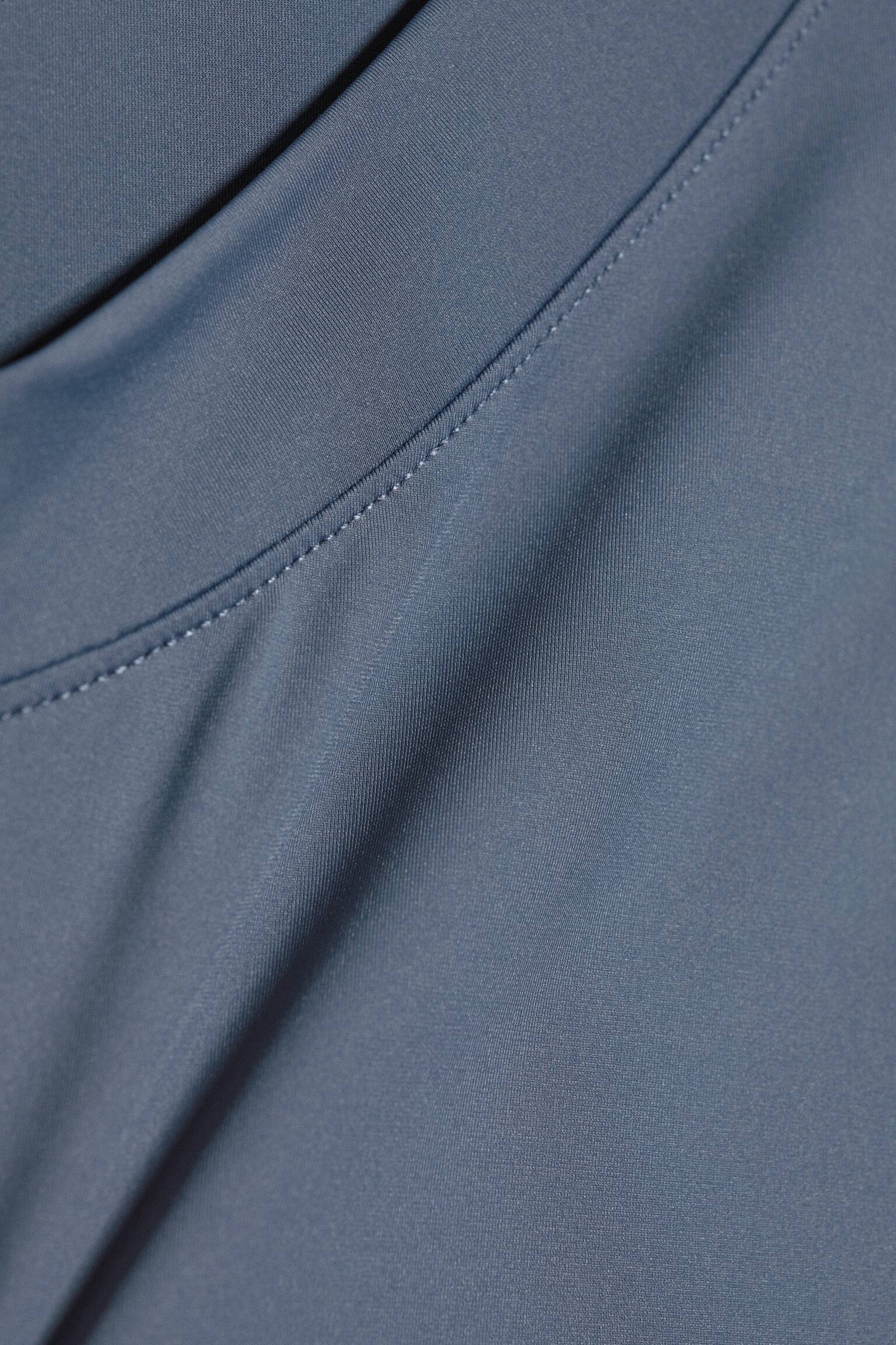 Свободна спортна тениска - Тъмно Синьо/Екрю - 2