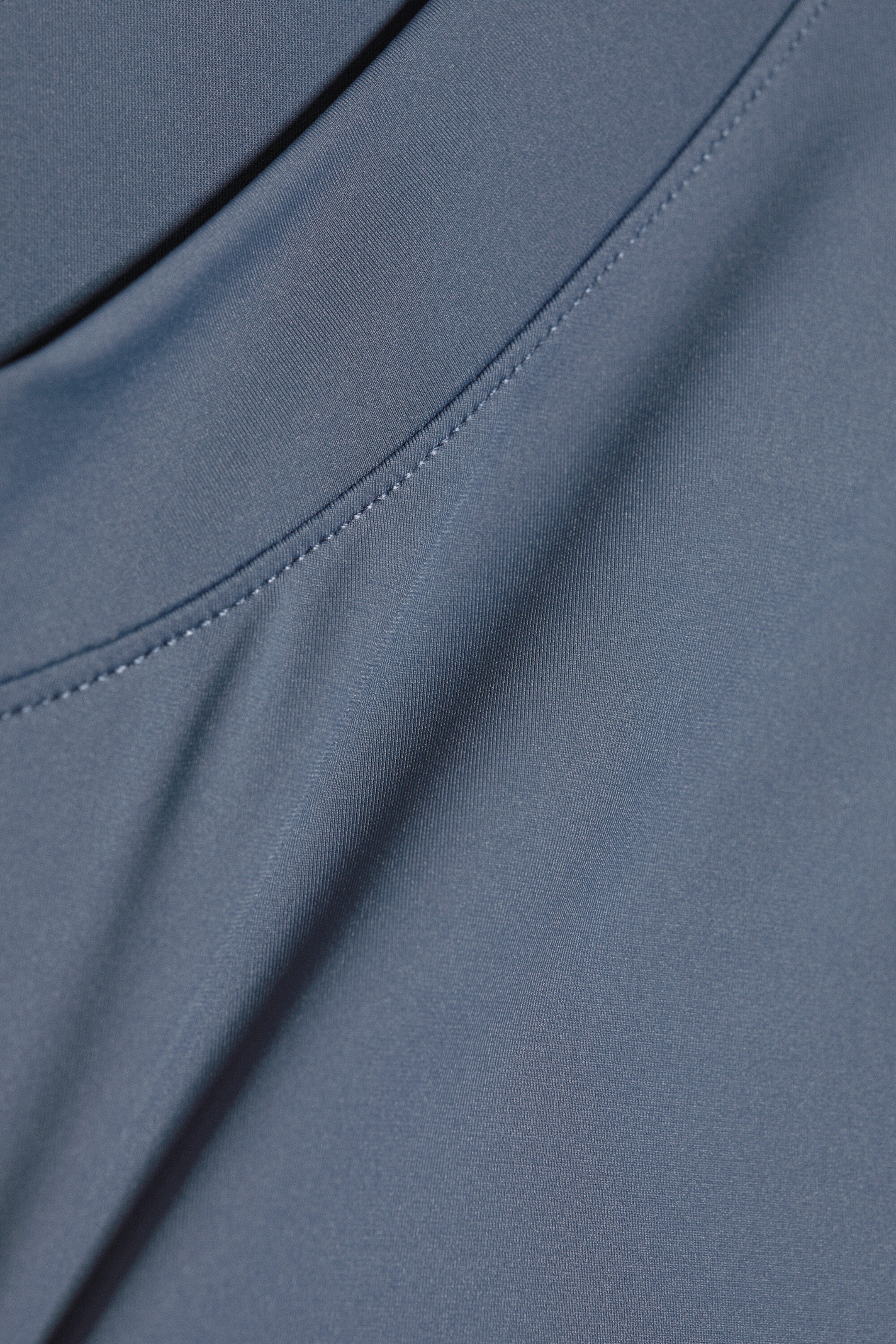 Dark Blue - Relaxed Sports T-Shirt - 2