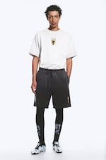 Off Black - TOFFS Relaxed Jersey Football Shorts - 1