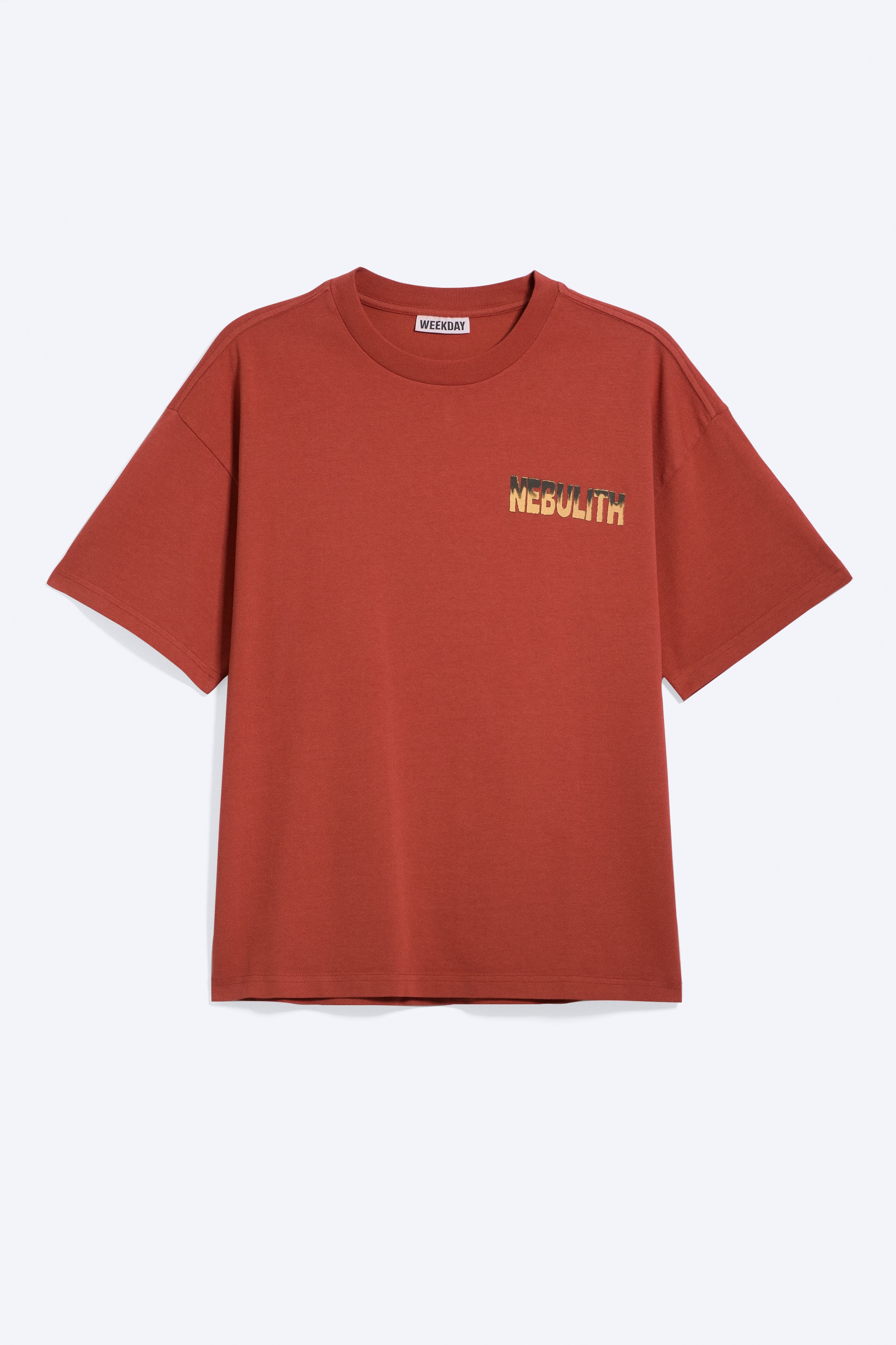 Great Boxy Printed Graphic Tee - Red - Nebulith/White - Total Chaos/White - Dreams/Black - Heart of Energy/Black - Heartbeat