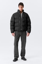 Black - Cole Puffer Jacket - 1
