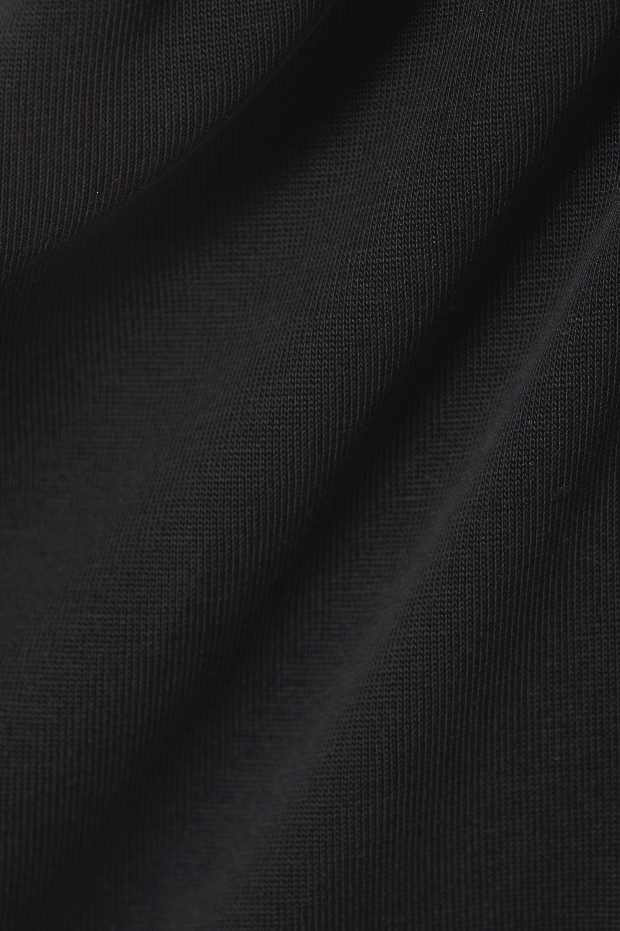 Black - Lou Washed Drape Long Sleeve - 1