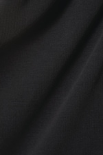 Black - Lou Washed Drape Long Sleeve - 1