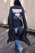 Dunkelgrau - Prince Oversize-Longsleeve - 0