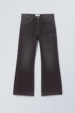 Noir anthracite - Jean bootcut ample Time - 0