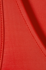 Rot - Ärmelloses Tank-Maxikleid - 1