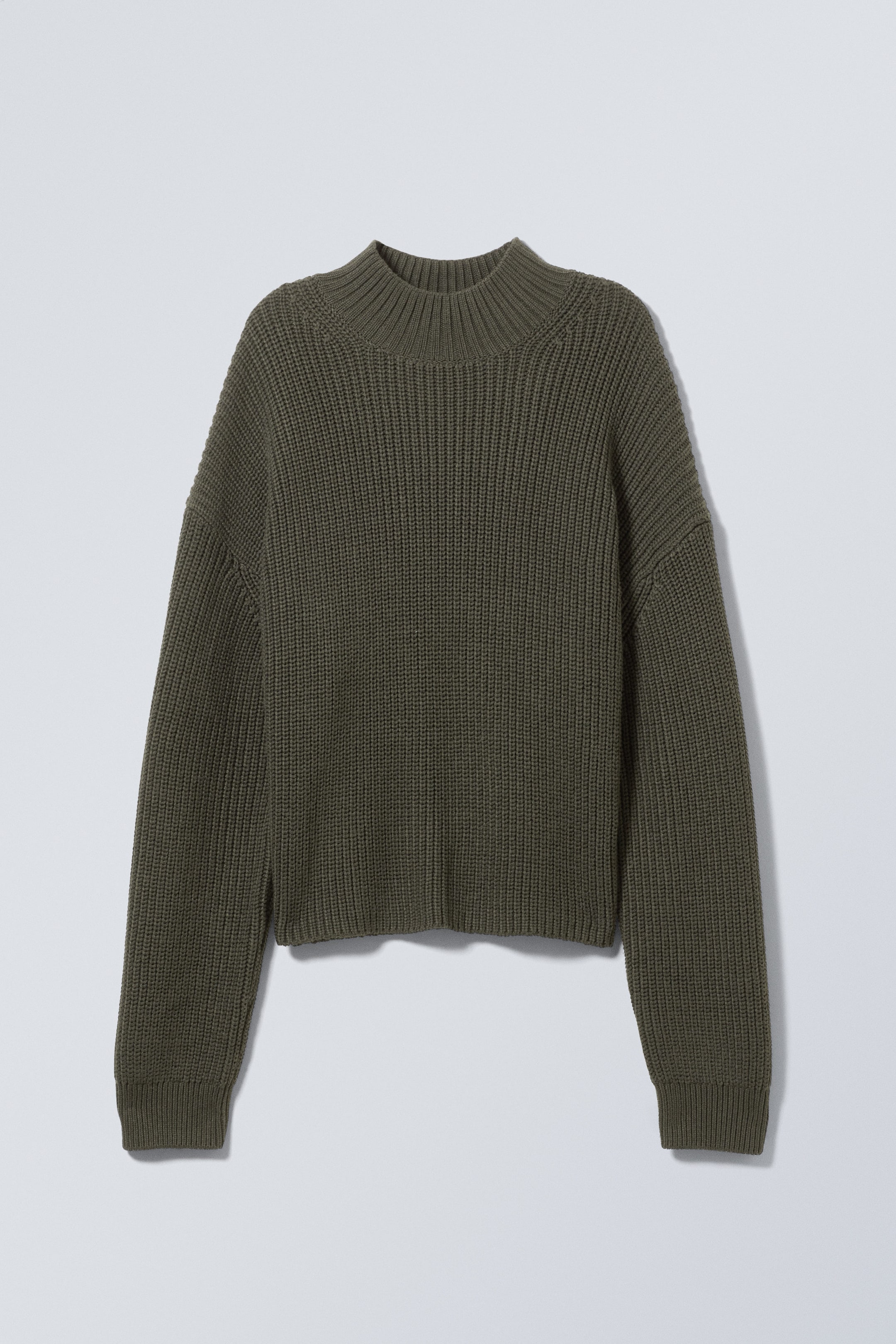 Dark Green - Lyla Knit Sweater - 0
