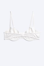 Satin Blanc - Soutien-gorge balconnet à armatures - 4