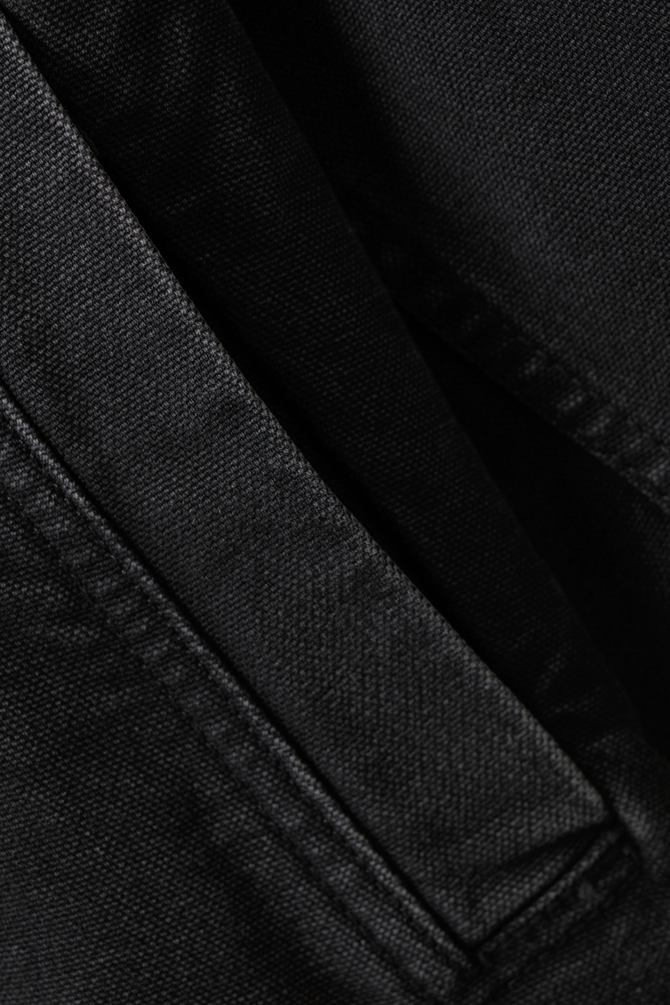 Grotere afbeelding bekijken: Gewassen canvas jack met rits - Washed black – Zwart - DAMES | H&M NL 2