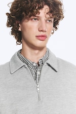 Dusty Light Melange - Quarter zip sweatshirt - 2