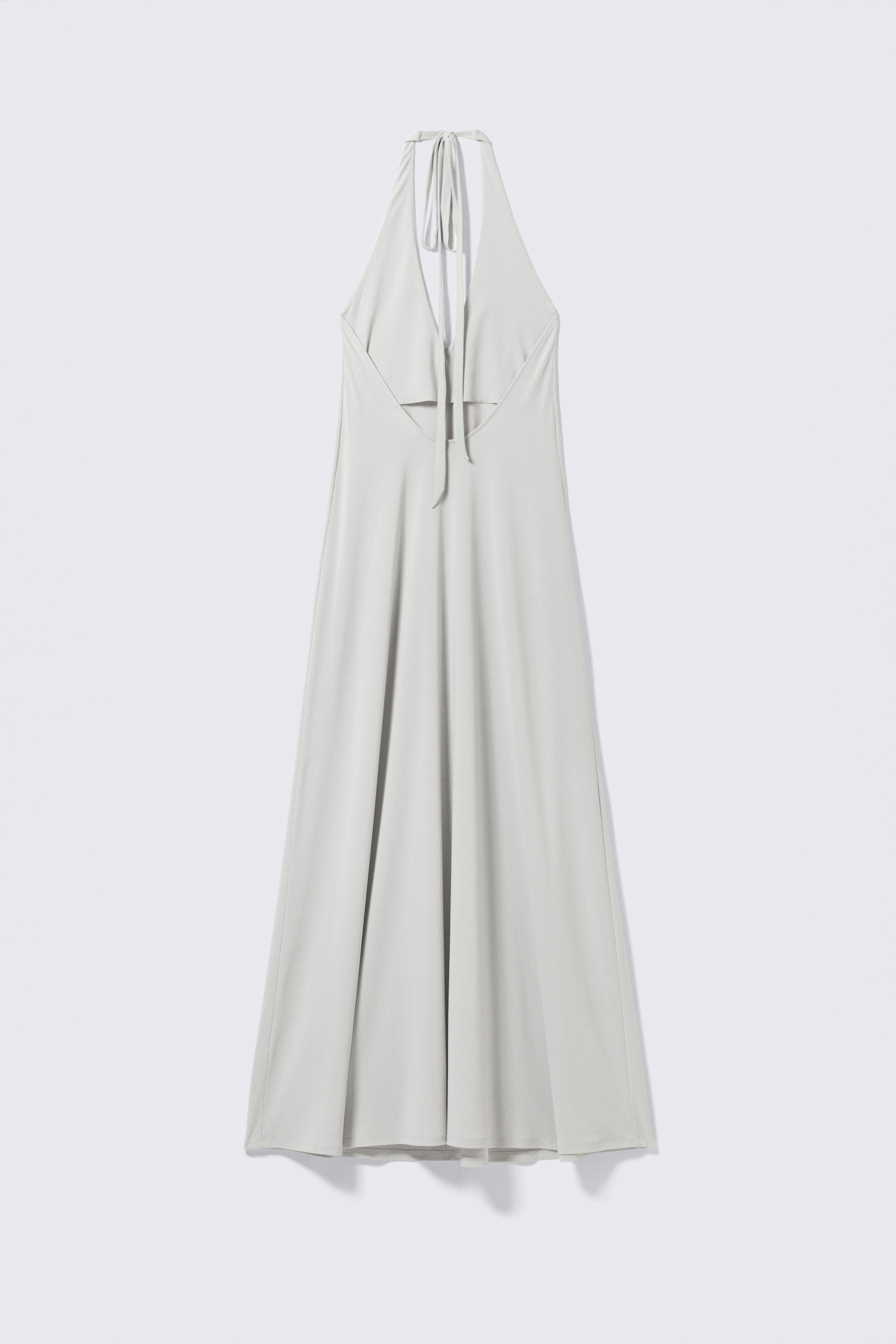 Grösseres Bild ansehen: Ärmelloses Neckholder-Maxikleid - Helles Beige - DAMEN | H&M CH 4