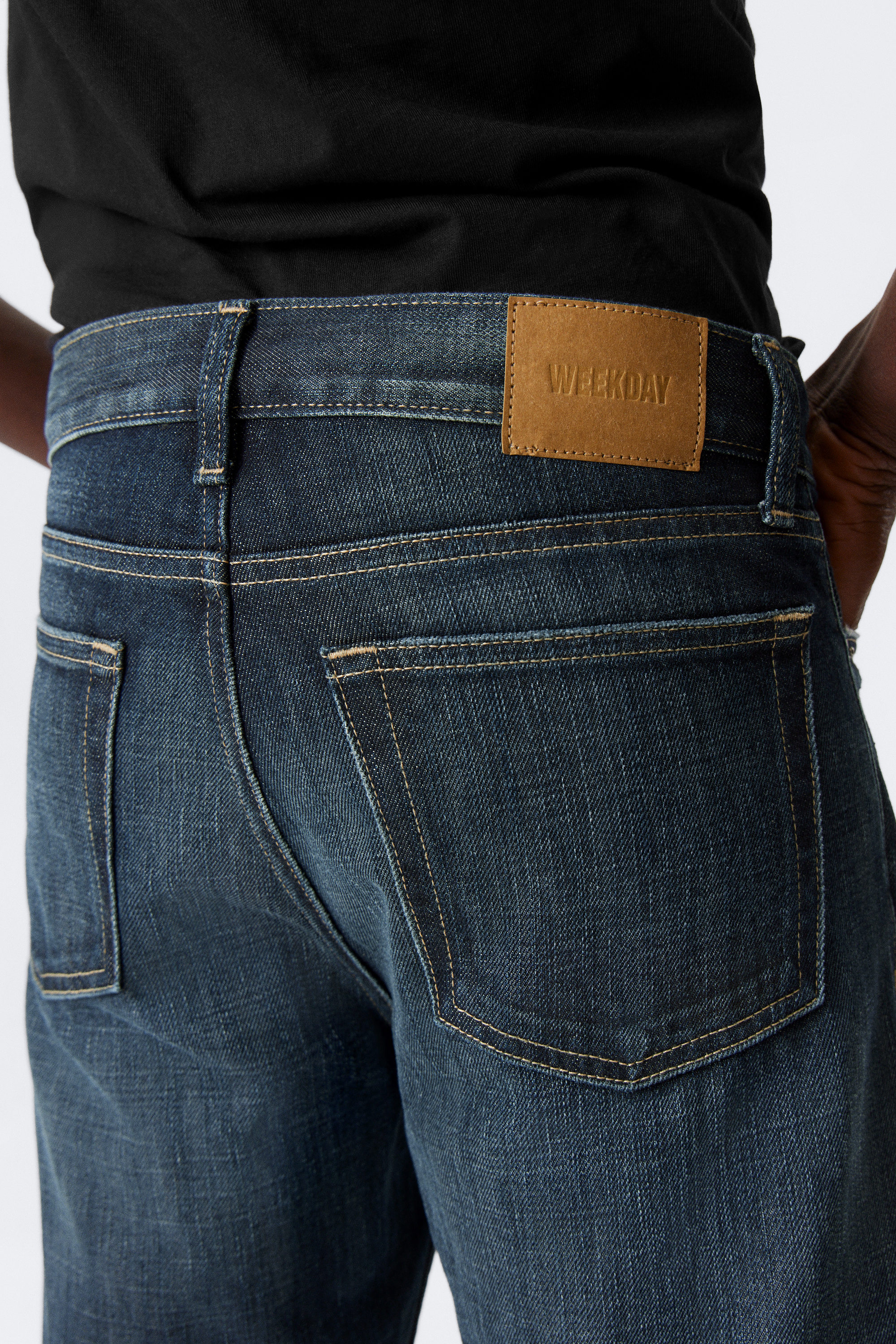 Deep Ocean Blue - Dunkelblau - Klean Regular Straight Leg Jeans - 3