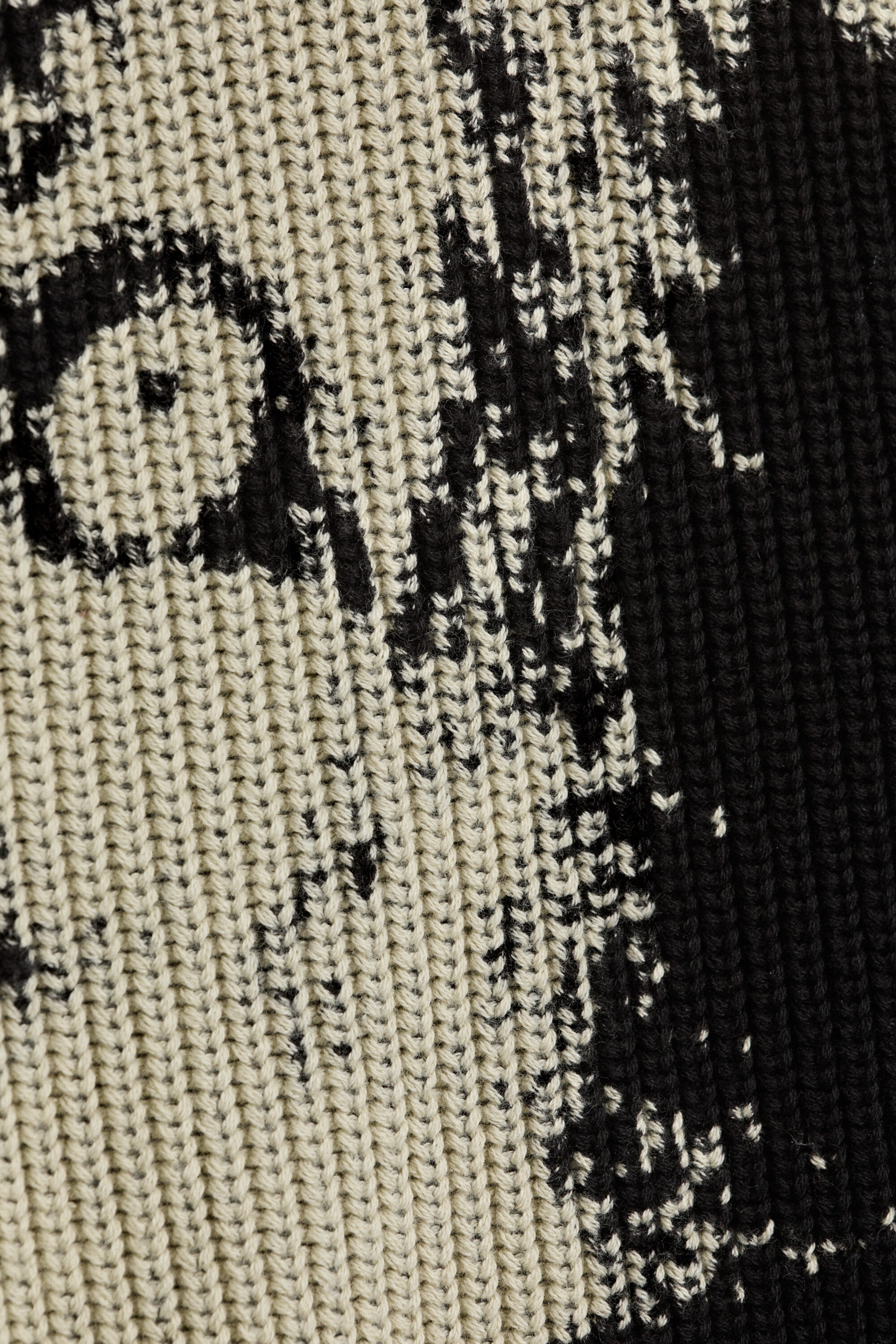 Schwarz - Blitz - Grafischer Strickpullover - 7