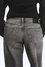 Redondo Black - Svart - Ample jeans med lavt liv, vide ben og løs passform - 4