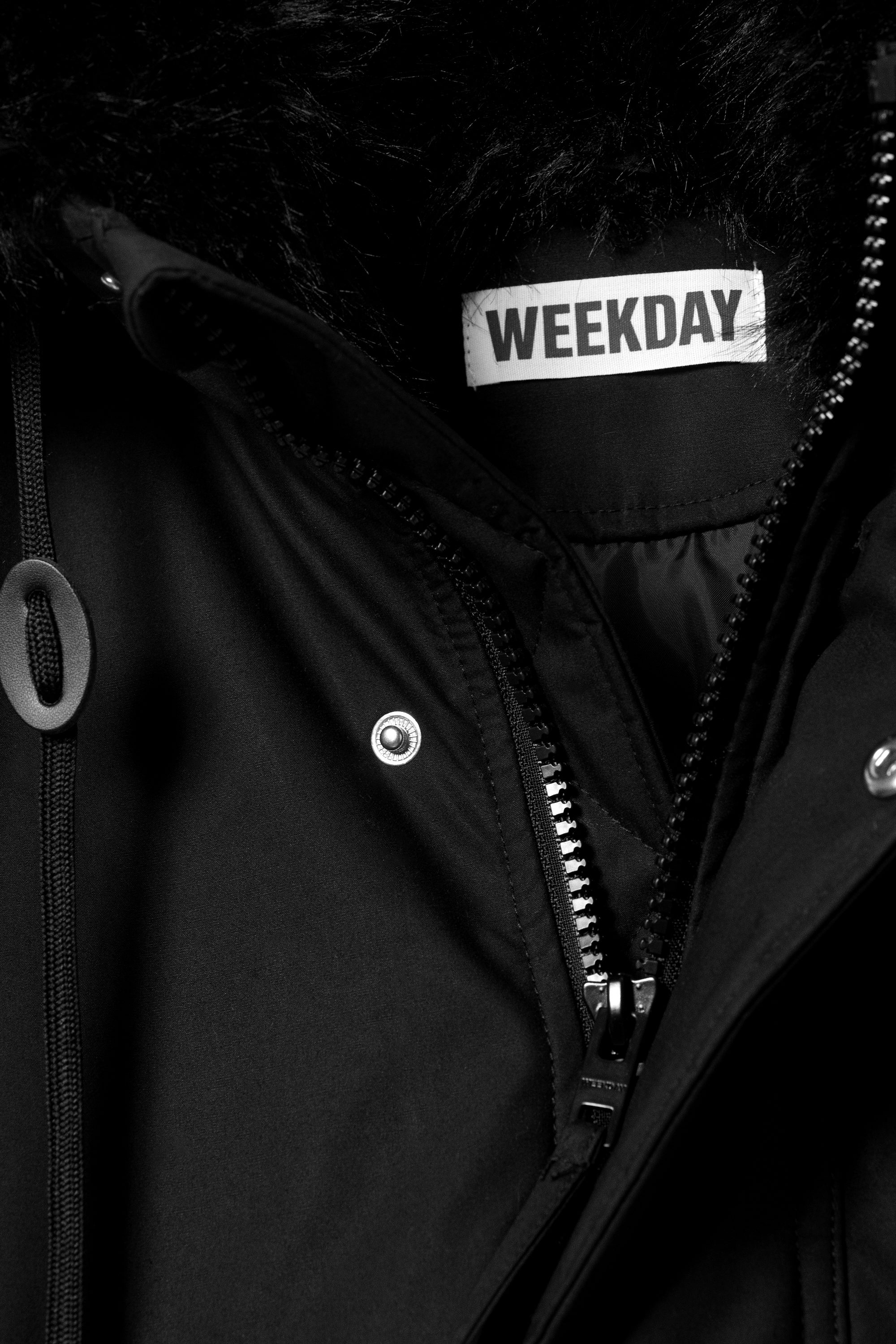 Noir - Parka matelassée oversize - 8