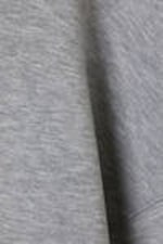Grey Melange - Oversized Scuba Hoodie - 5