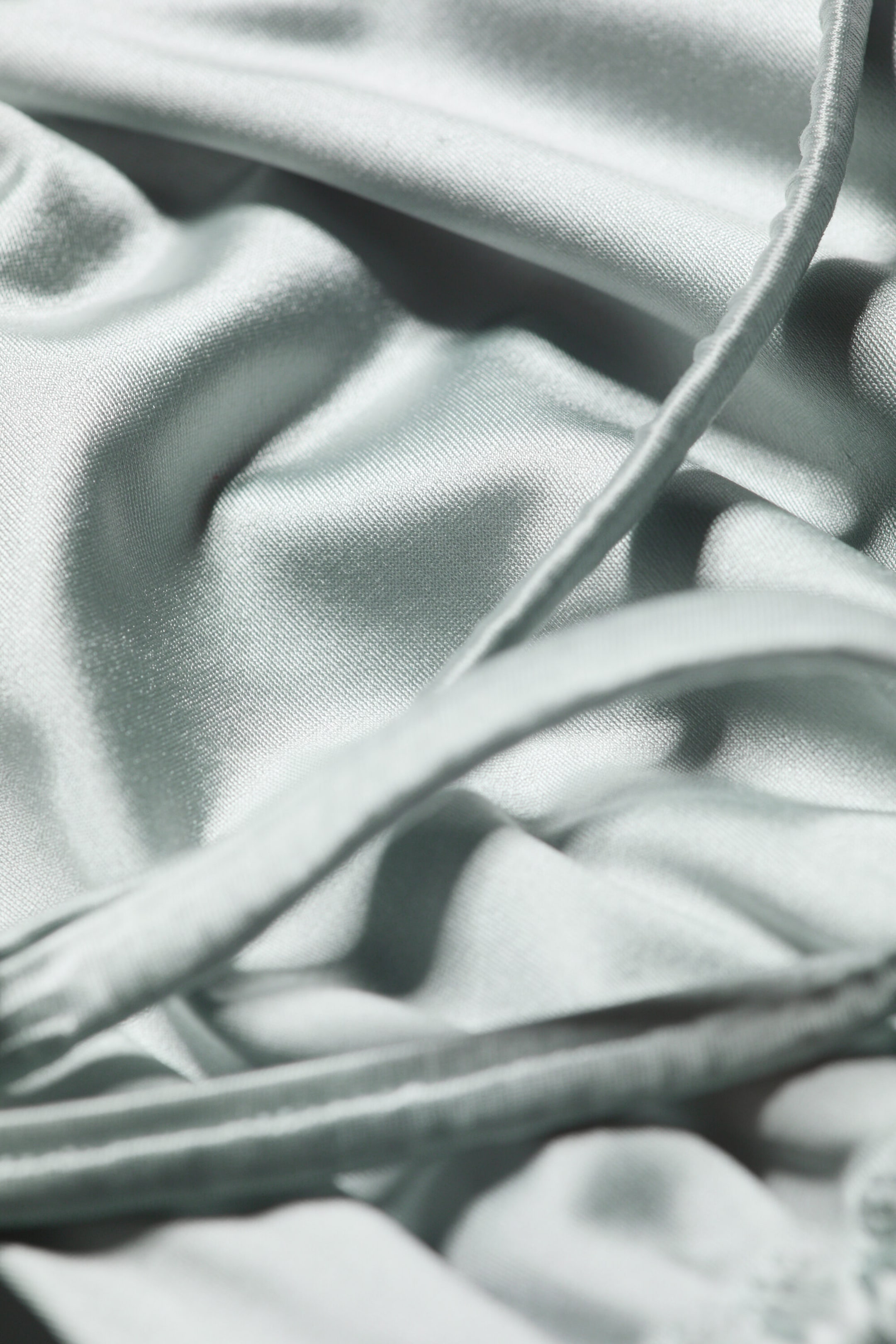 Dusty Light Grey - Triangle Bikini Top - 4