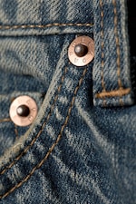 Redondo Blue - Medium Blue - Ample Low Rise Loose Wide Leg Jeans - 6